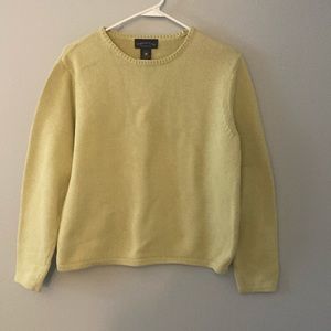 Charter Club sweater, size medium, green
